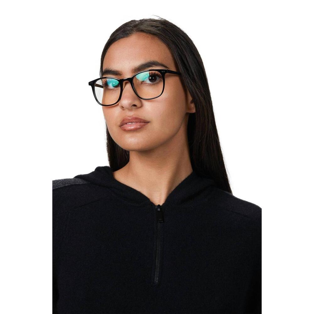 NEW BAXTER BLUE clark eyeglass in gloss black
